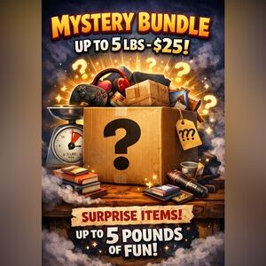 Men’s Mystery Bundle Box Clothing Reseller Cleanout 5 Items Surprise Lot